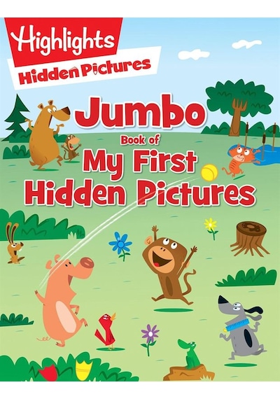 Jumbo Book Of My First Hidden Pictures - Highlights Jumbo Books & Pads Ciltli Highlights Press Usa