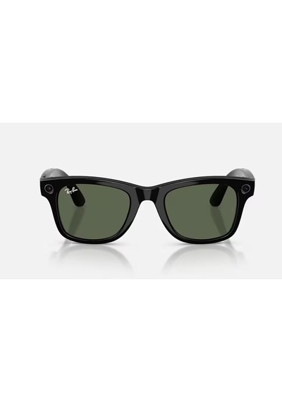 Rayban Meta Wayfarer Gen 2 Akıllı Gözlük F Shıny Black - L Clear / Transıtıons Graphıte Green Rw4012 50mm
