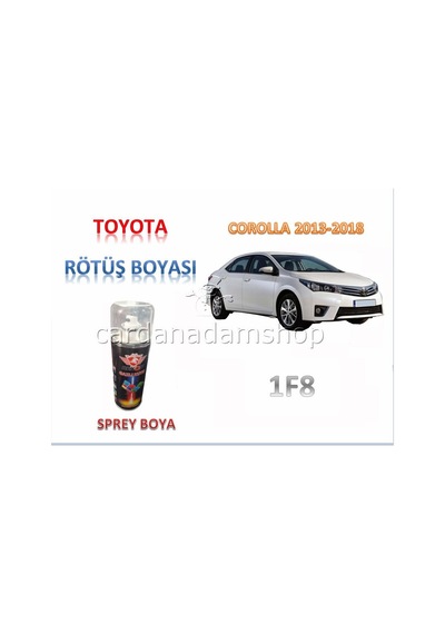 Toyota Corolla 2013-2018 Rötuş Boyası 1F8 Meteorıte Metallıc (387487502)