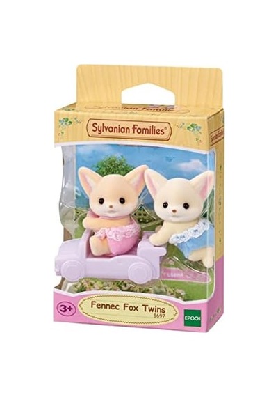Sylvanian Families Çöl Tilkisi İkizler Açık Ahşap
