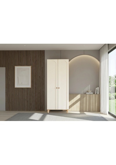 Picklet 2 Kapılı Mdf Gardırop Çok Renkli Picklet 2 Kapılı Mdf Gardırop Çok Renkli