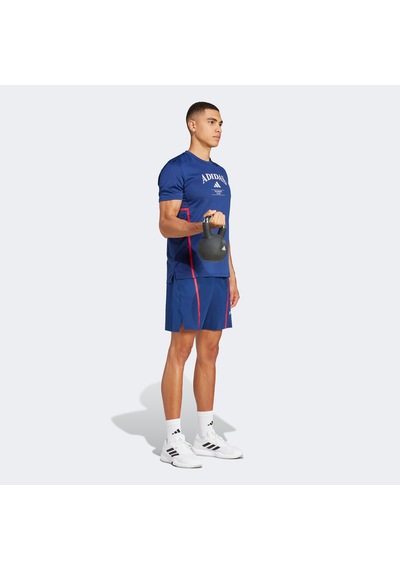 Adidas Designed For Legacy Erkek Mavi Antrenman T-shirt Jı6353 Mavi