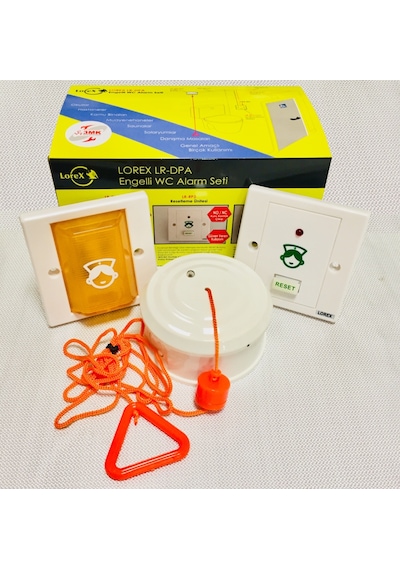 Lorex Lr-Dpa Engelli Wc -Tuvalet Alarmı Seti