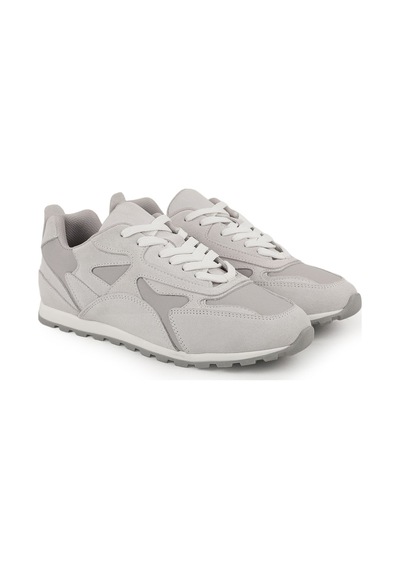 Lbr Libero L083.84144 Süet Detaylı Bağcıklı Retro Kadın Sneaker Günlük Spor Ayakkabı Buz