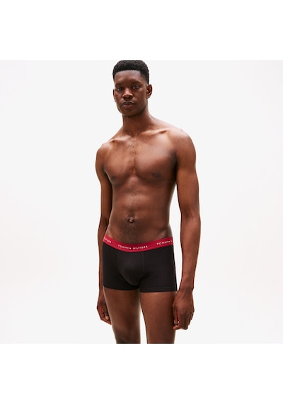 Tommy Hilfiger Erkek Lacivert 3'lü Boxer 029 Um0um02763 Çok Renkli