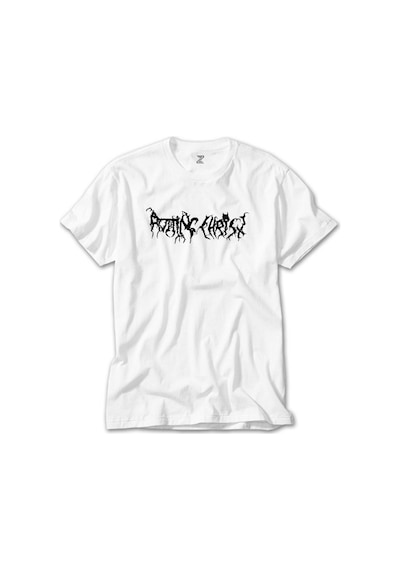 Rotting Christ Yazı Logo Beyaz Tişört Beyaz