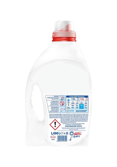 Power Jel Color Derin Temizleme Plus 26 Yıkama Renkliler İçin Sıvı Çamaşır Deterjanı 1 X 1690 Ml Diğer