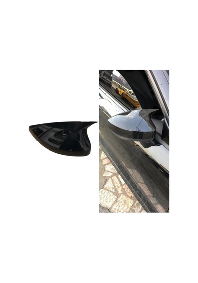 Audi A3 2014/2020 Piano Black Ithal Batman Yarasa Ayna Kapağı