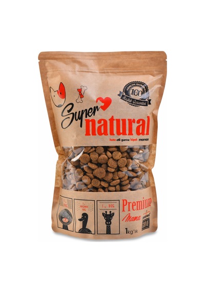 Supernatural Kuzu Etli Gurme Yetişkin Köpek Mama 1 KG