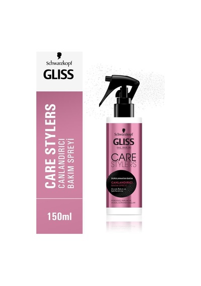Schwarzkopf Gliss Care Stylers Canlandırıcı Saç Bakım Spreyi 2 x 150 ML