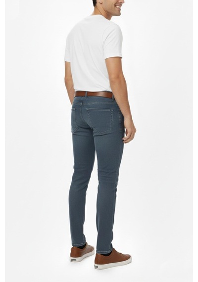 Erkek Silim Fit Jeans Model Pantolon 310 Bgl-st04976 Koyu Gri