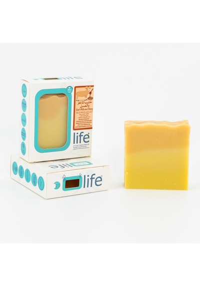 Olife Soap Doğal El Yapımı Keçi Sütü Ve Bal Kokulu Sabunu 3 x 100 G