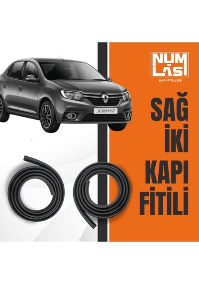 Renault Symbol 3.nesil Sağ Ön Ve Arka Kapı Fitili-a Kalite-numlas-nm7183