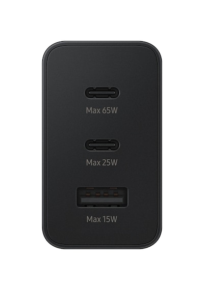 Samsung Uyumlu Type C & Type A Hızlı Şarj Aleti Üçlü (65W - 25W - 15W)