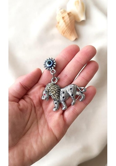 Magnet Aslan Metal Hayvan Mıknatıslı Buzdolabı Süsü
