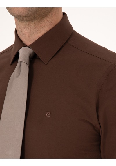 Pierre Cardin Erkek Kahverengi Gömlek Basic 50316734-vr029 Kahverengi Pierre Cardin Erkek Kahverengi Gömlek Basic 50316734-vr029 Kahverengi