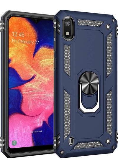 Samsung Galaxy Uyumlu A10 Kilif Zirhli Standli Miknatisli Tank Kapak 392979321