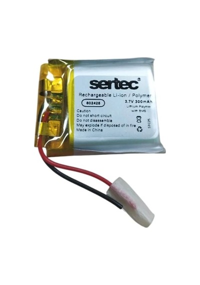 Tedar Sertec 602425 3.7v 300mah Li-polymer Pil Devreli/1.5a Najmaddin