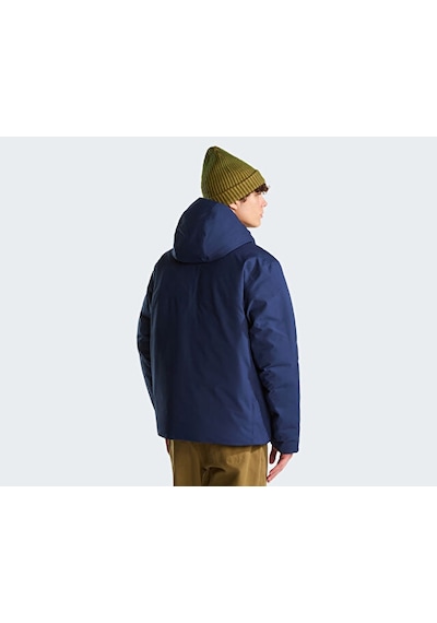 The North Face M Mtn Range Down Hooded Jacket Erkek Outdoor Montu 600 Dolgu Kaz Tüyü Nf0a88wd8k21 Lacivert