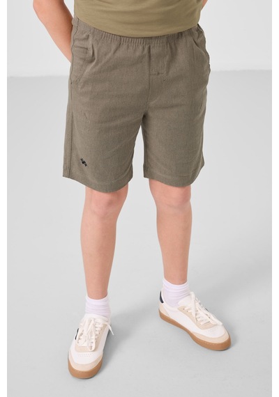 Koyu Bej-camel Pamuklu Oversize Fit Dokuma Hafif Esnek Chino Erkek Çocuk Şort Takım - 11277 Koyu Bej Koyu Bej-camel Pamuklu Oversize Fit Dokuma Hafif Esnek Chino Erkek Çocuk Şort Takım - 11277 Koyu Bej
