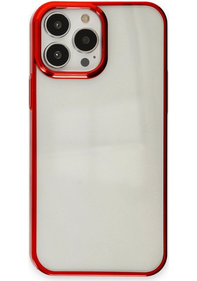 Apple Uyumlu iPhone 14 Pro Uyumlu Kılıf Element Silikon - Kırmızı