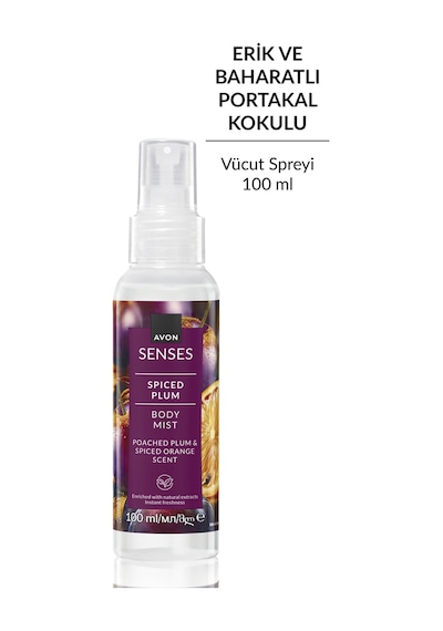 Spiced Plum Baharatlı Erik Ve Portakal Kokulu Vücut Spreyi 100 Ml.