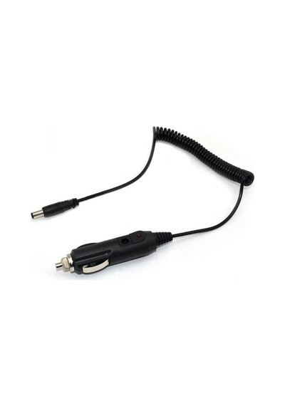 Çakmak spiral şarj aleti 12 volt 5.5 mm 2.5 mm