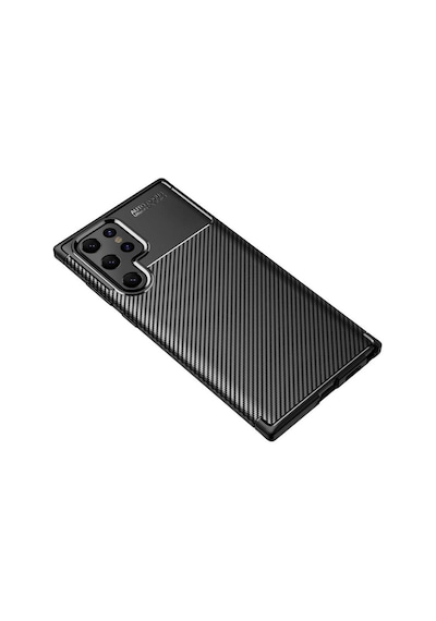 Samsung Uyumlu Galaxy S22 Ultra Kılıf Karbon Silikon Case Kapak