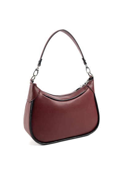 Silver Polo Sp1180 Kadın Omuz Çantası Düz Bordo-bordo-siyah