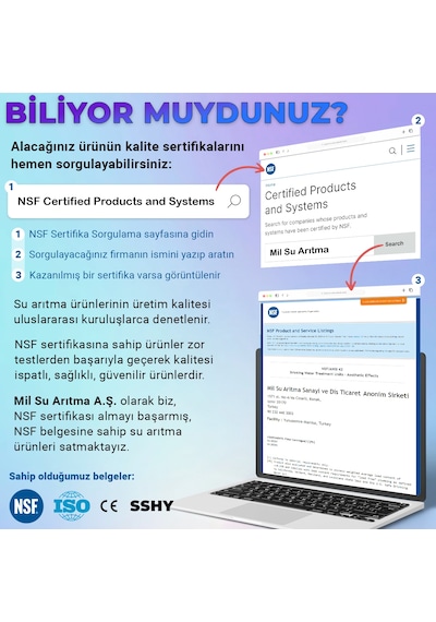 Mil DNP14-M-S 14 Aşamalı Alkali Filtreli 8 LT Çelik Tanklı Su Arıtma Cihazı