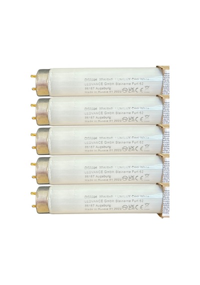 5 Adet Osram 30w 840 Günışığı 4000k G13 Duylu T8 Floresan