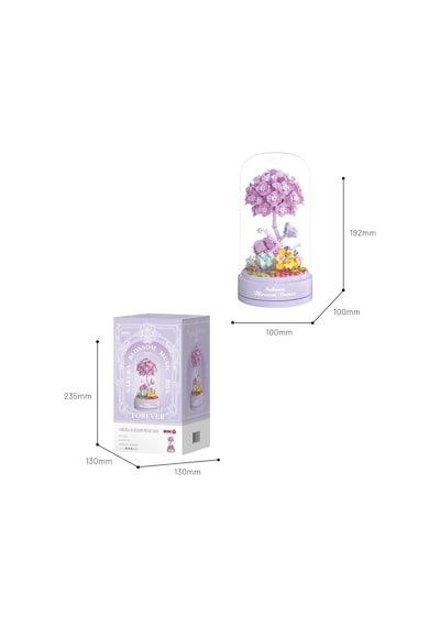 Balody Sakura Blossom Müzik Kutusu Yapı Bloğu Seti 436 Parça
