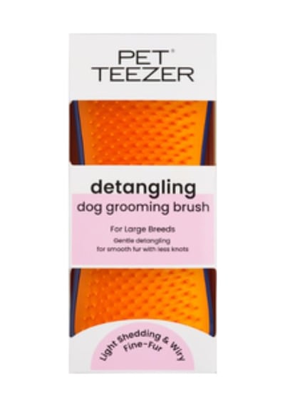 Pet Teezer Düğüm Açıcı Turuncu Köpek Fırçası