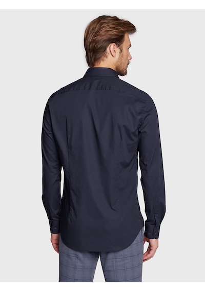 Tommy Hilfiger Erkek Regular Fit Pamuklu Gömlek Lacivert