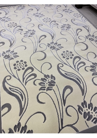 Saray Halı Vizyon 11348 Ws 150X230 Gri Krem 4 M2 Halı !