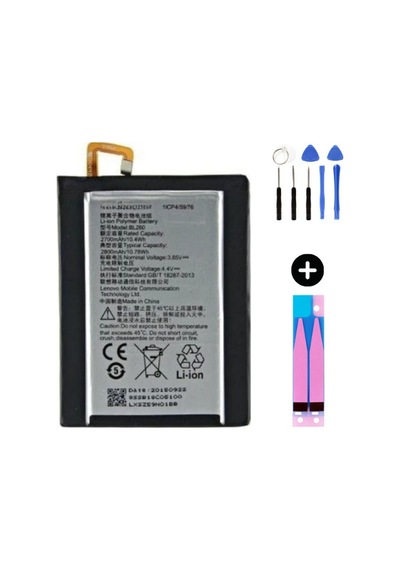 Lenovo S1 Lite Uyumlu A Kalite Batarya Pil + Montaj Seti
