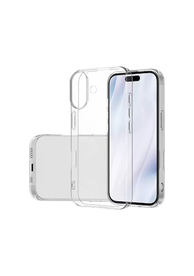 Spia Apple İphone 17 İle Uyumlu Kılıf Şeffaf Premier Silikon Orijinal Apple İphone 17 İle Uyumlu, Şeffaf 50 x 22