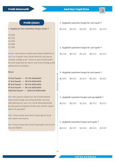 Pratik Matematik 77 Pratik Taktik Tyt-dgs-kpss-ales-ags-lgs Atacbala Yayıncılık