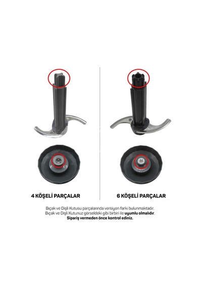 Arzum Uyumlu AR1014 PROSTICK Blender Doğrayıcı Hazne Kapağı