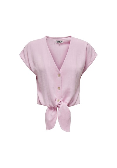 Only Onlsıesta Ss Knot Lın Bl Shırt Pnt Noos15322270 Pirouette
