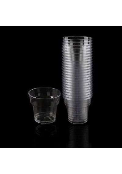 Plastik Kristal Bardak Şeffaf