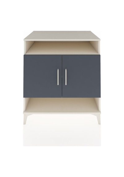Kronos Şifonyer 3 Raflı 2 Kapaklı 88x59x96 Aytaşı-antrasit Aytaşı