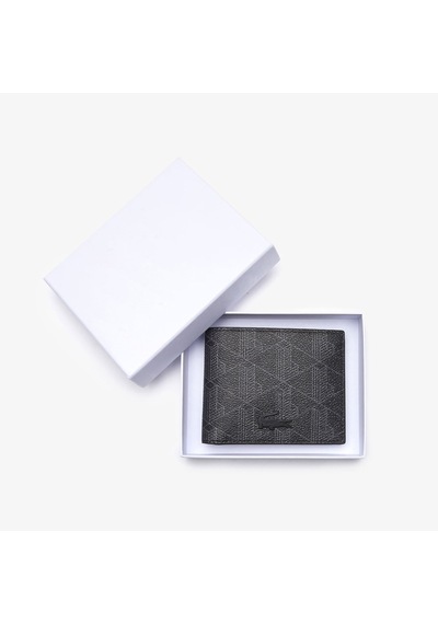 Lacoste Erkek Siyah Cüzdan Nh3697lx.h45 Gri