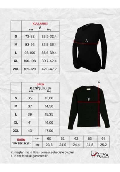 Alya Underwear Pamuklu Kaşkorse V Yaka Body Sweatshirt, Fitilli Kumaş Likralı Bluz, Asker Yeşili Badi Fuşya Melanj