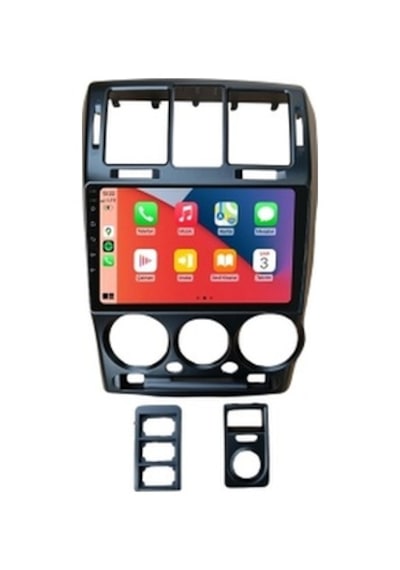 Hyundai Getz Siyah 2003-2011 4gb Ram 32gb Hafıza 4 Çekirdek Carplay Kamera Android Multimedya 9"