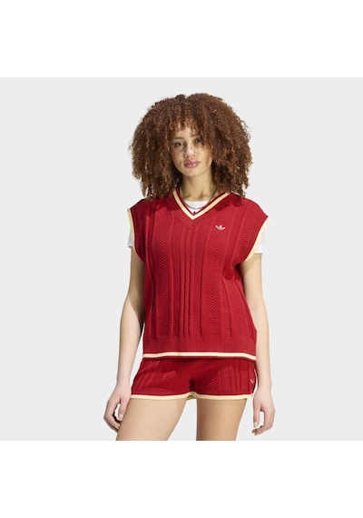 Adidas Kr7063 Vest Kadın Spor Yelek Kırmızı