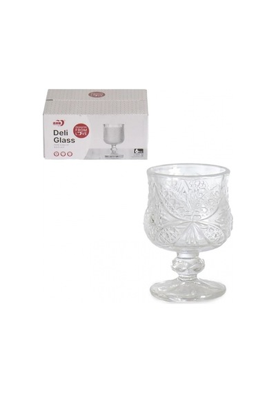 Esonez Cam Bardak 40cc 6'lı Şeffaf