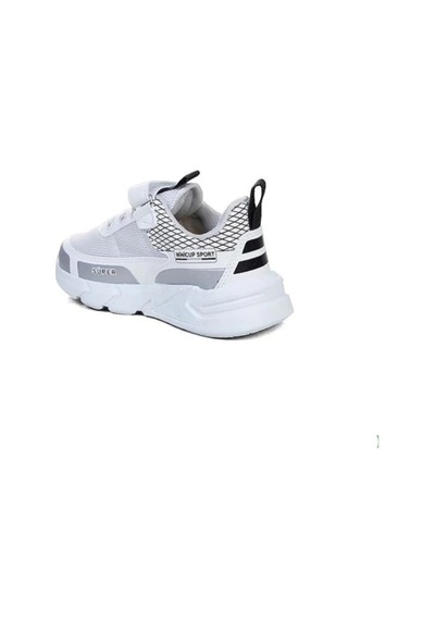 Mini Cup Beyaz Unisex Kids Sneaker Esnek Rahat Kalıp Çocuk Spor Ayakkabı Tam Kalıp Günlük Ayakkabı Beyaz