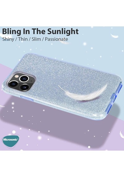 Samsung Galaxy S8 Plus Kılıf Sparkle Shiny Rose Gold