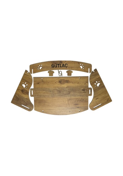 Realwood Özel İsimli Çengelli Radyatör Kedi Yatağı 56 CM